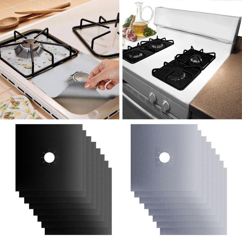 4PCS Gas Stove Protector Stovetop Burner Covers for Gas Stoves Washable Gas  Stovetop Kitchen Accessories Mat Cooker Cover Pad - AliExpress